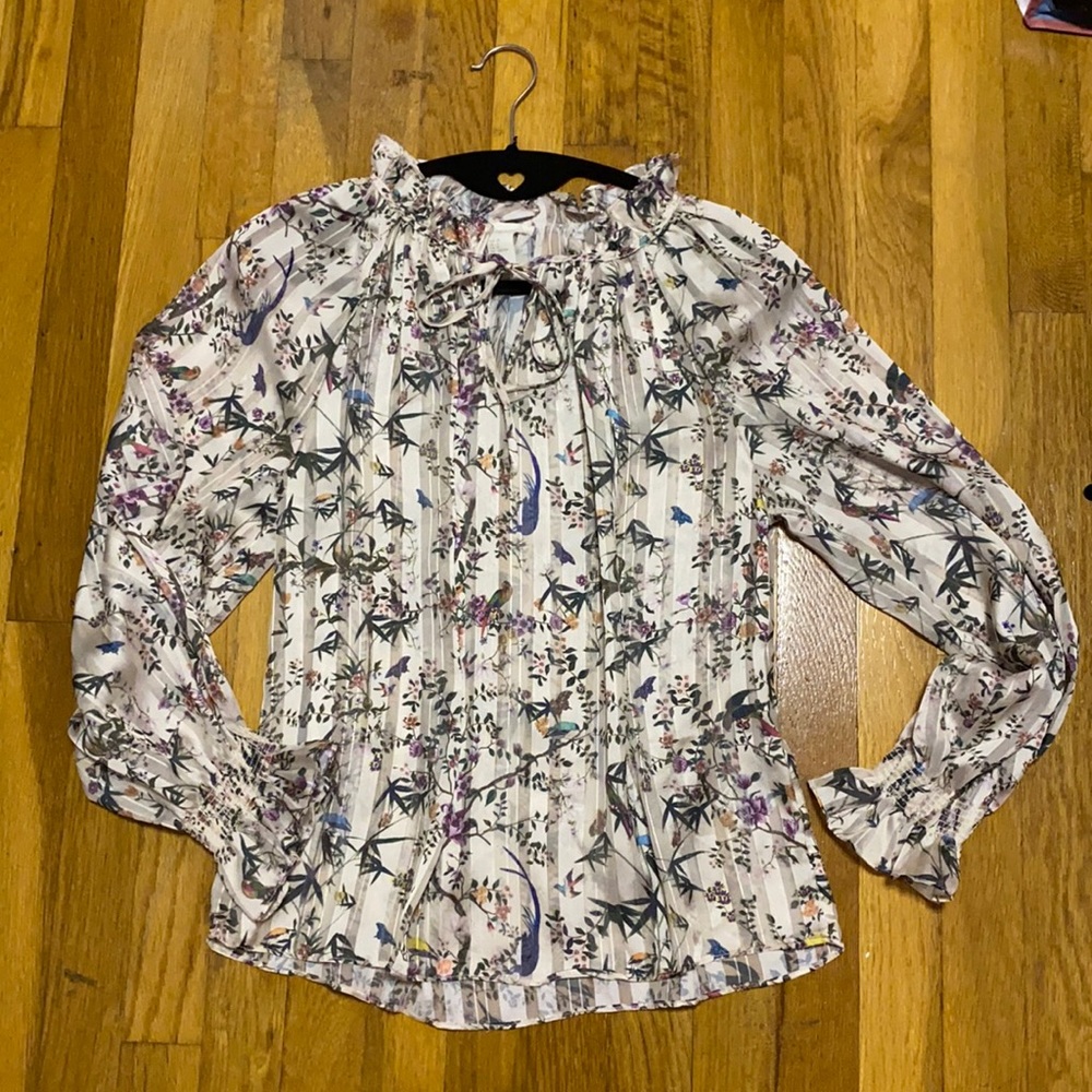 Beautiful Watercolor Painting Blouse